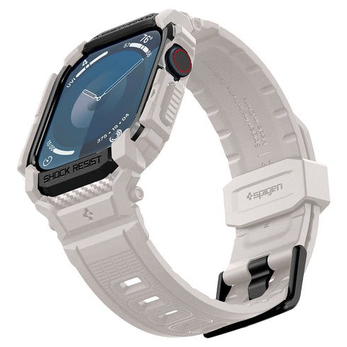 Spigen Apple Watch 11/10 Series Case+Band – Rugged Armor Pro